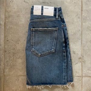 AGOLDE denim skirt 27 brand new